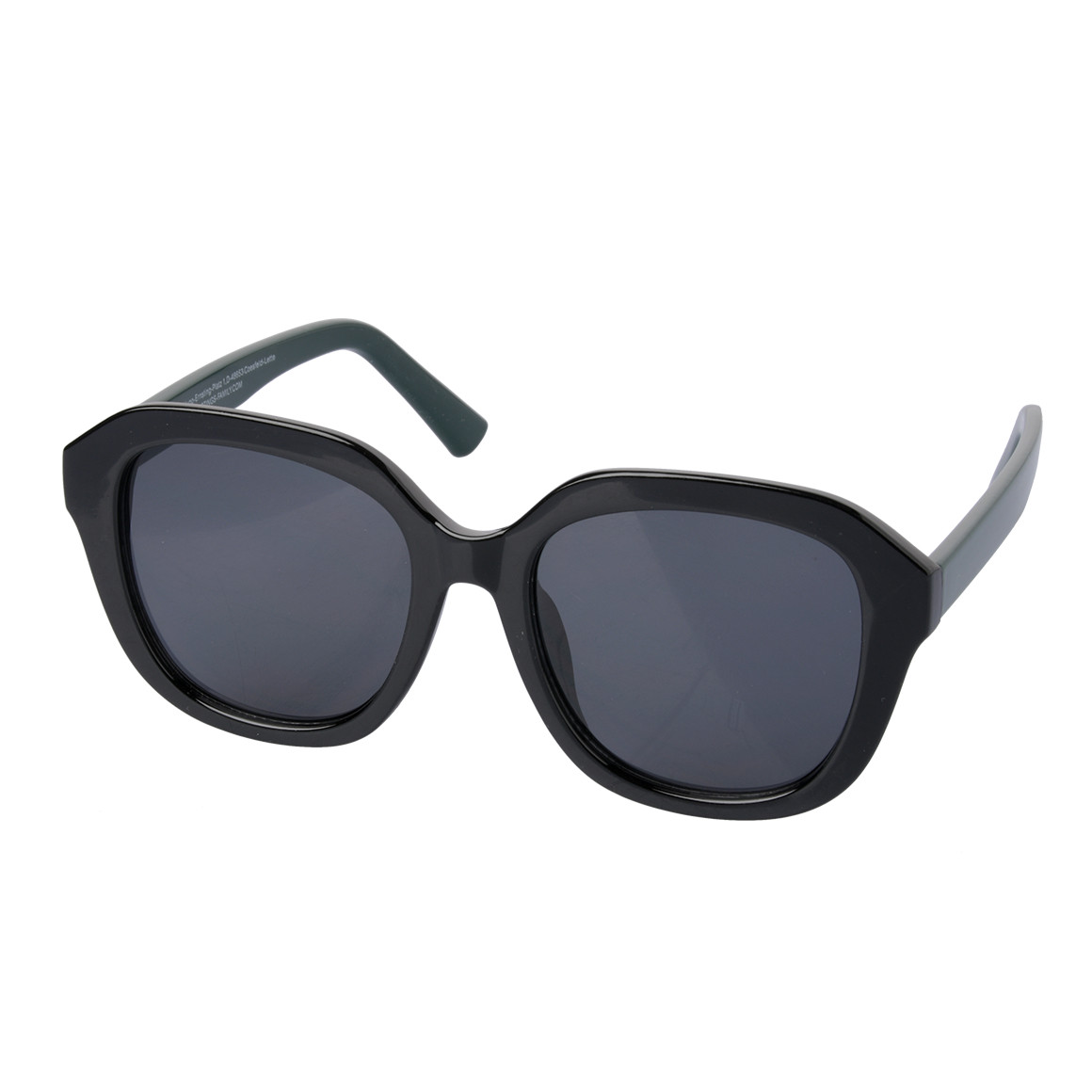 Gina Benotti Damen Sonnenbrille mit UV-Schutz dunkelgrün / schwarz