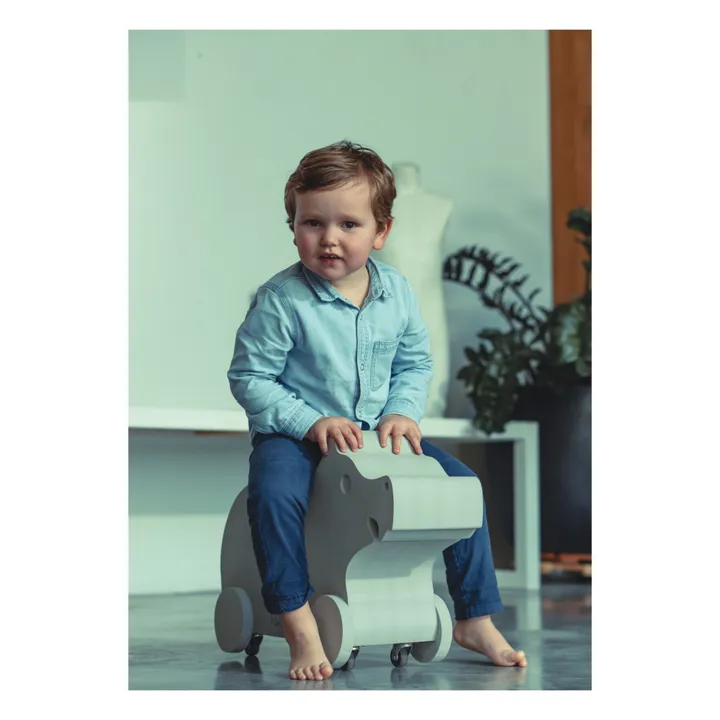 Moes Animaux de motricité Hippo | Gris
