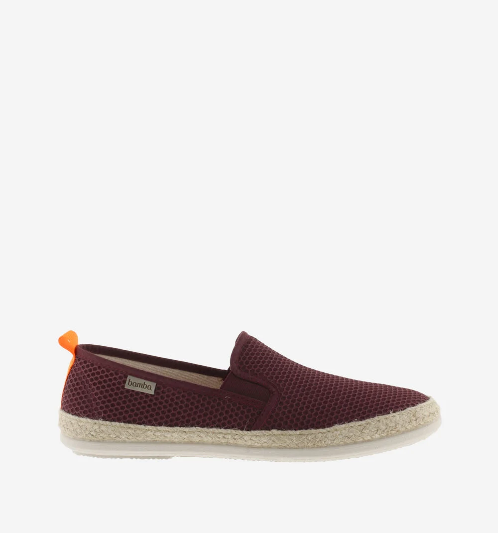 ANDRÉ ÉLASTIQUES MESH Espadrilles en mesh pour homme BURDEOS