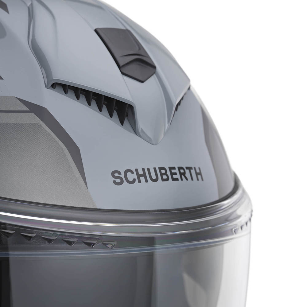 Schuberth - Casque S3 Apex Gris / Noir / Jaune / Brillant