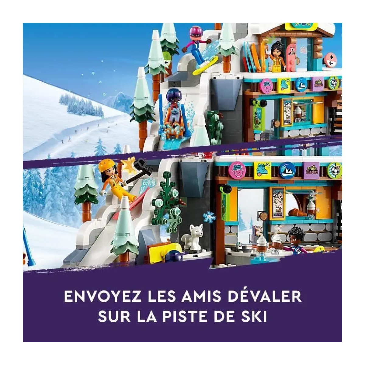 LEGO Friends 41756 Les vacances au ski