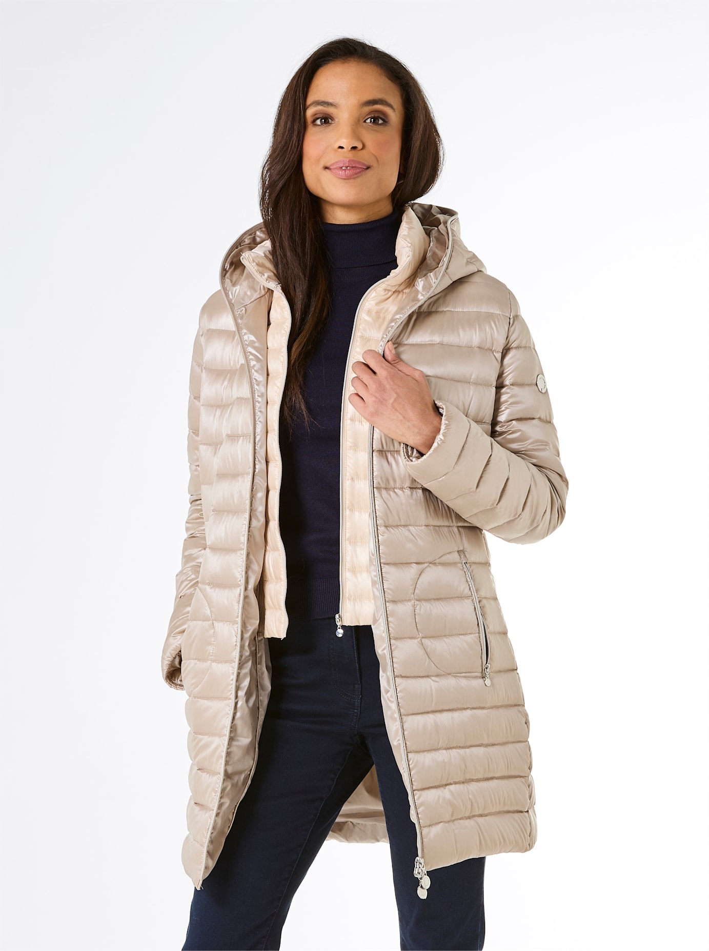 CREATION L PREMIUM Daunenjacke mit Kapuze