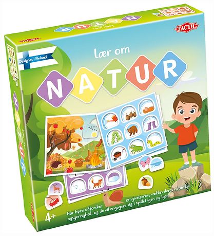 TACTIC Brettspiel - Natur lernen - Dänisch