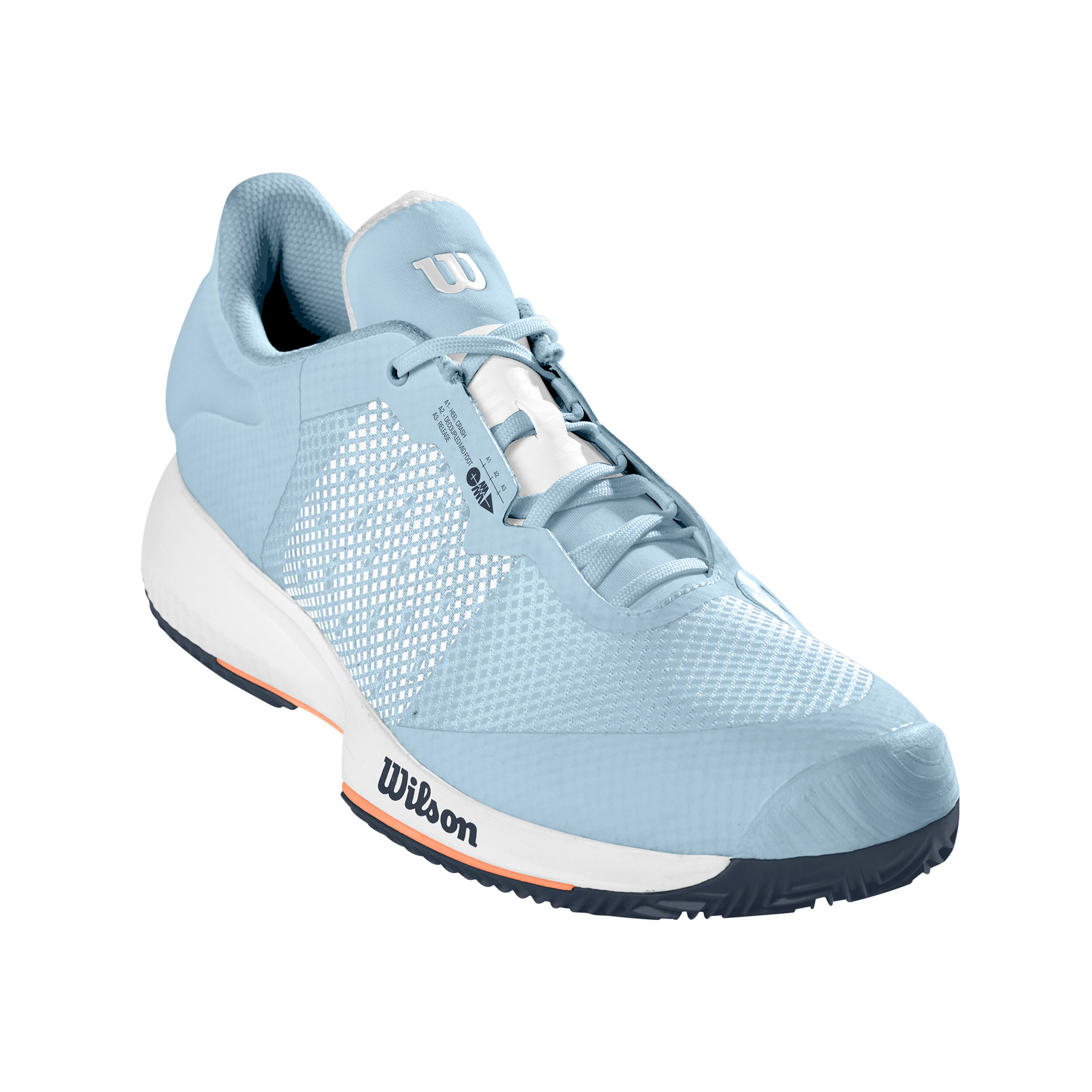 Wilson Kaos Swift Chaussure Terre Battue Femmes - Bleu Clair