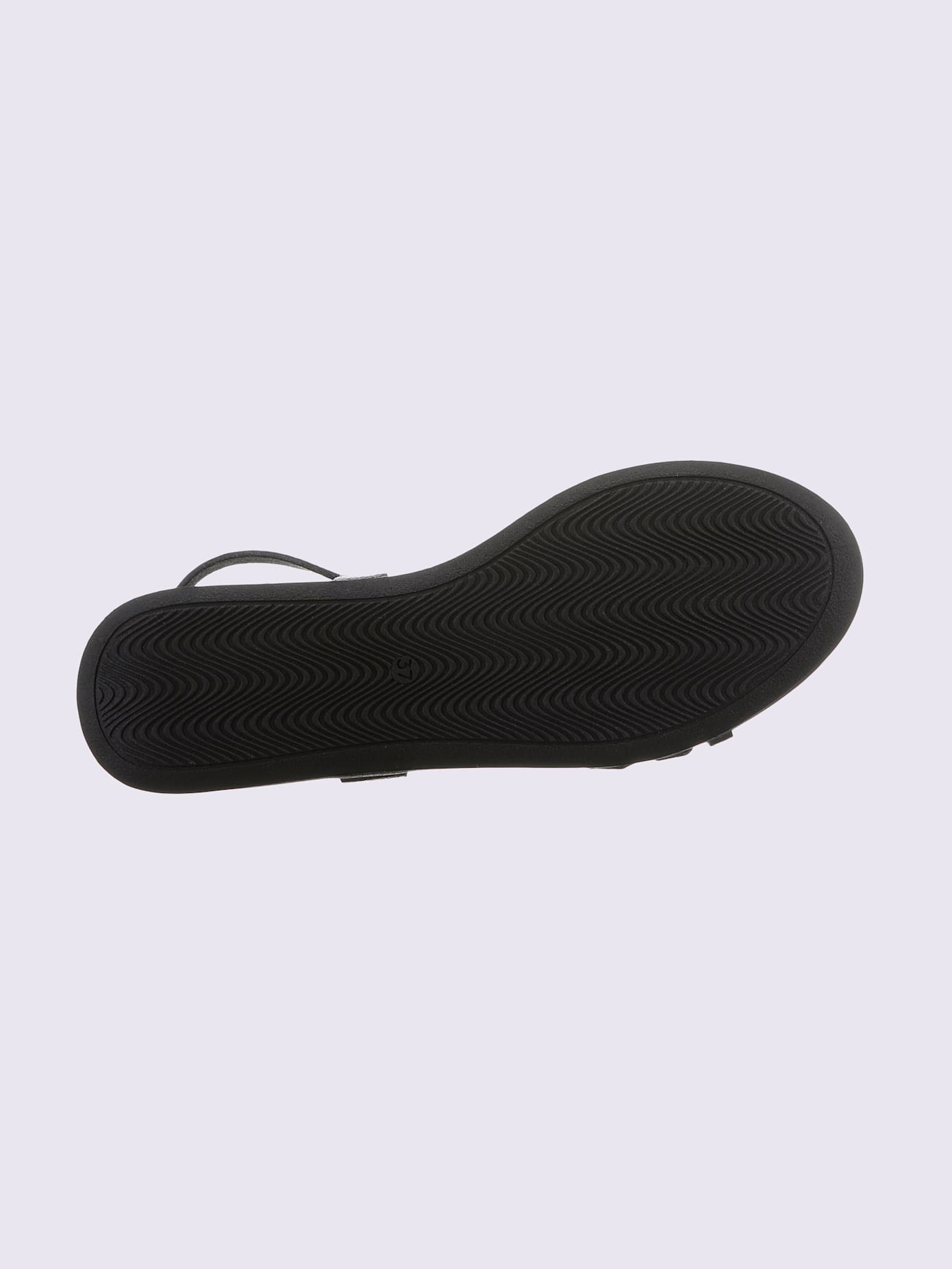 Sandales dessus cuir vachette véritable