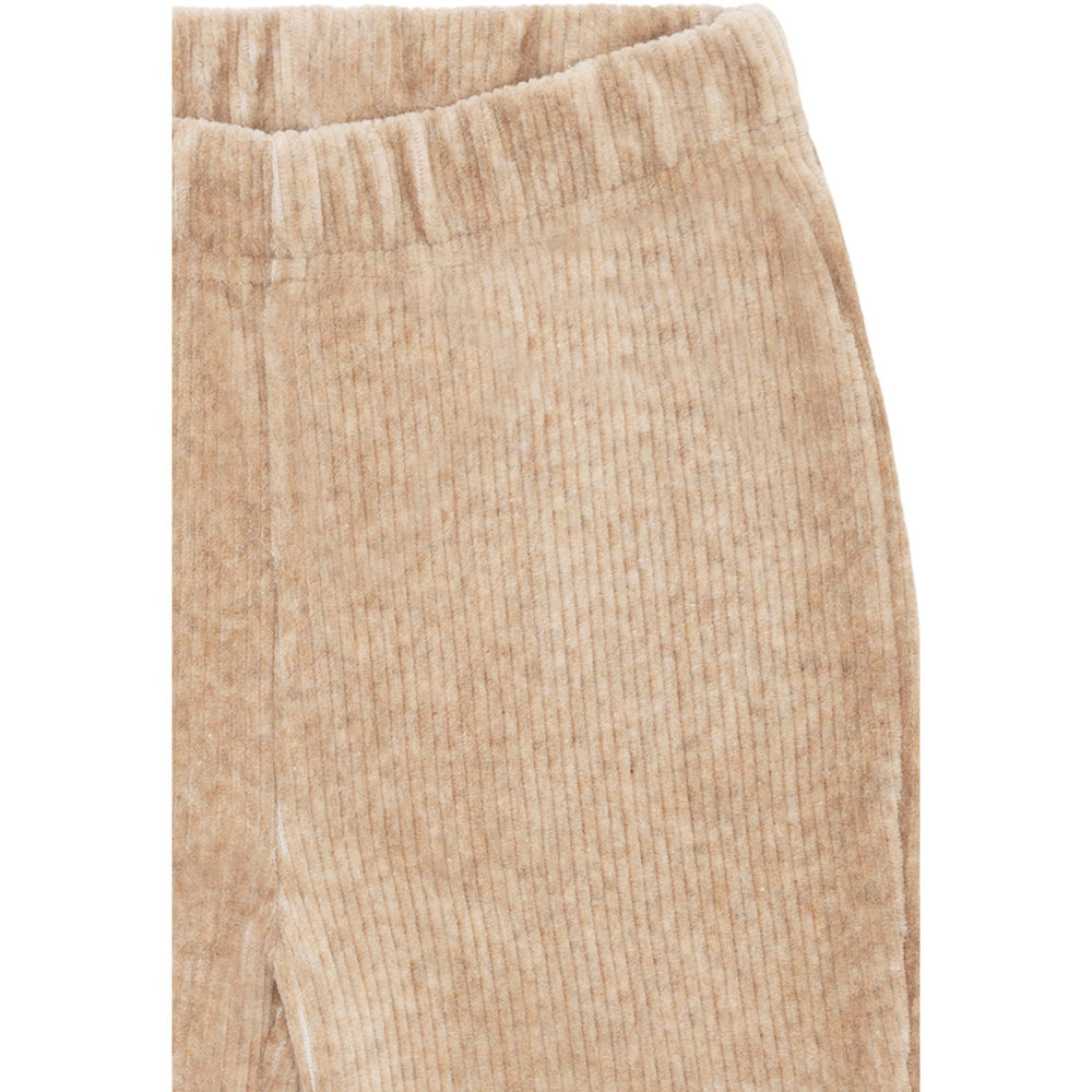 Køb Hust & Claire Biscuit Thilde Ottoman Velour Solid