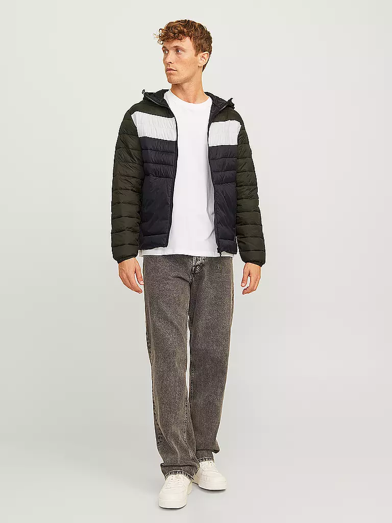 JACK & JONES Steppjacke JJESPRINT  schwarz