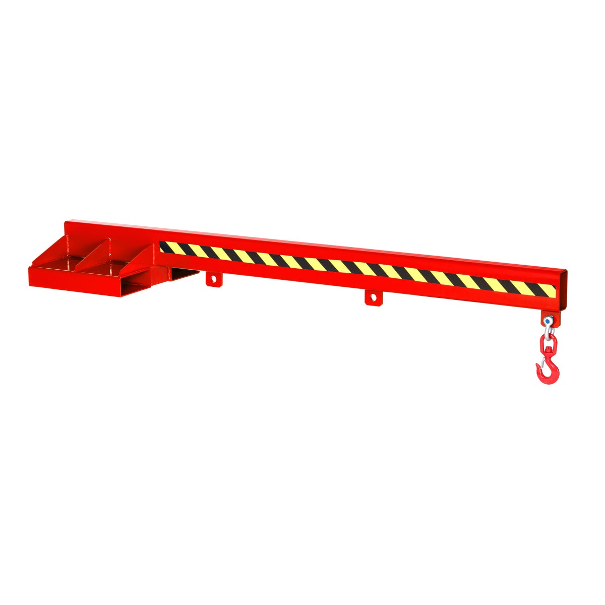 RR Industrietechnik Lastarm Type RLA-1 2400 tot 1000kg draagvermogen RAL 3000 Vuurrood