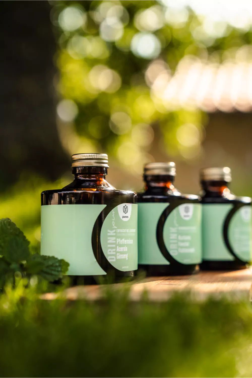 purora DRINK pur - Pfefferminze, Acerola, Ginseng