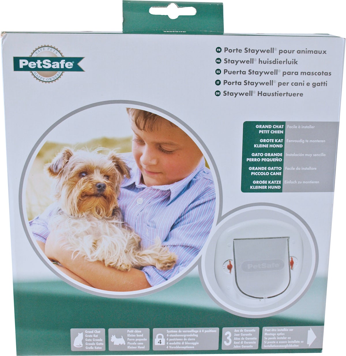 PetSafe kattendeur nr. 280 wit/transparant
