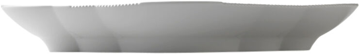 Royal Copenhagen Hvid elements 38,5 cm. fad Hvid