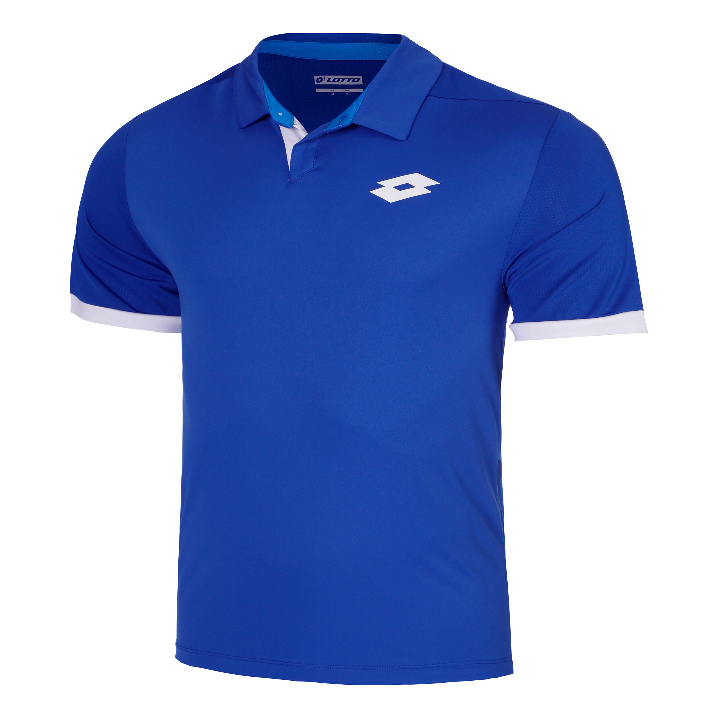 Lotto Tech IV D3 Polo Hommes - Bleu Foncé