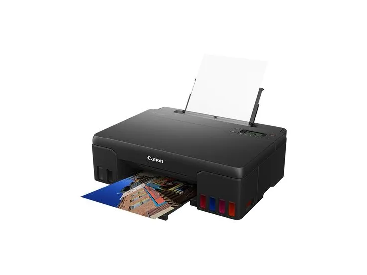 Canon PIXMA G540 - Printer - farve - blækprinter - kan genopfyldes - A4/Legal - op til 3.9 ipm (mono) / op til 3.9 ipm (farve) - kapacitet: 100 ark - USB 2.0, Wi-Fi(n)