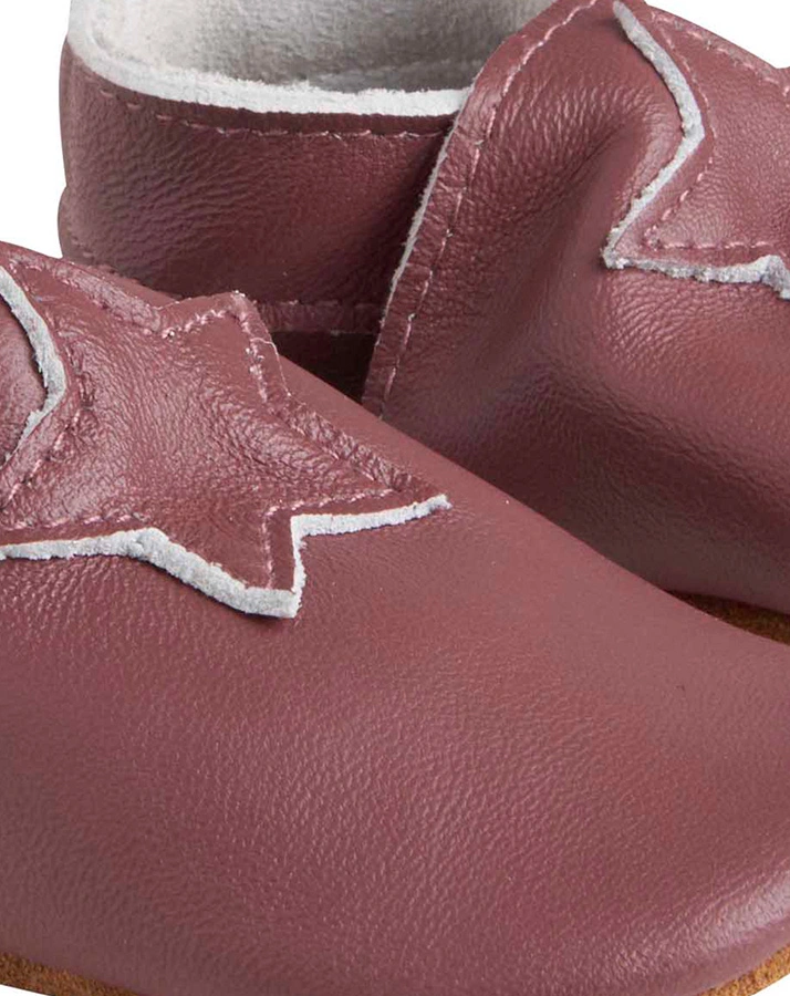 Krabbelschuhe PETITE ETOILE in chocolate