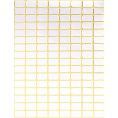 Avery Zweckform 3306 Vielzweck Etiketten 13 x 8 mm, 29 Bogen/3.712 Etiketten, weiß