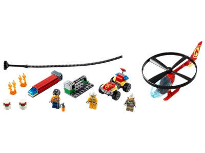 LEGO Brandweerhelikopter reddingsoperatie (60248)