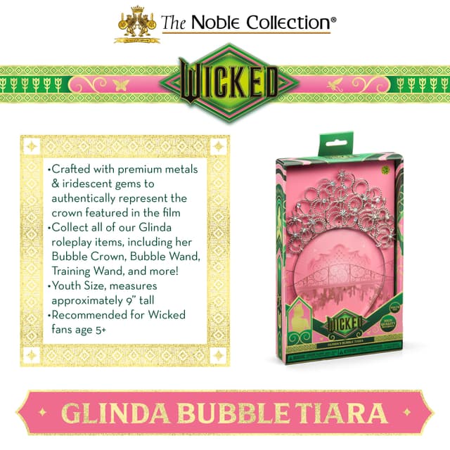 Noble Collection Wicked tiara (Glinda)