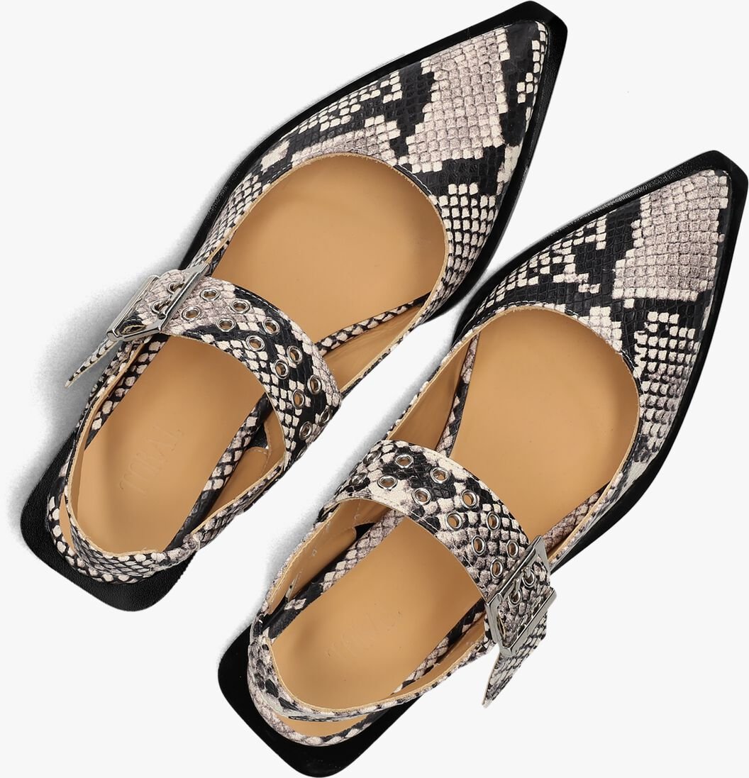 zwarte toral slingbacks lella