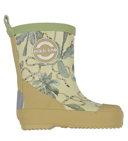 Mikk-Line Gummistiefel - Bedruckt - Grau Green