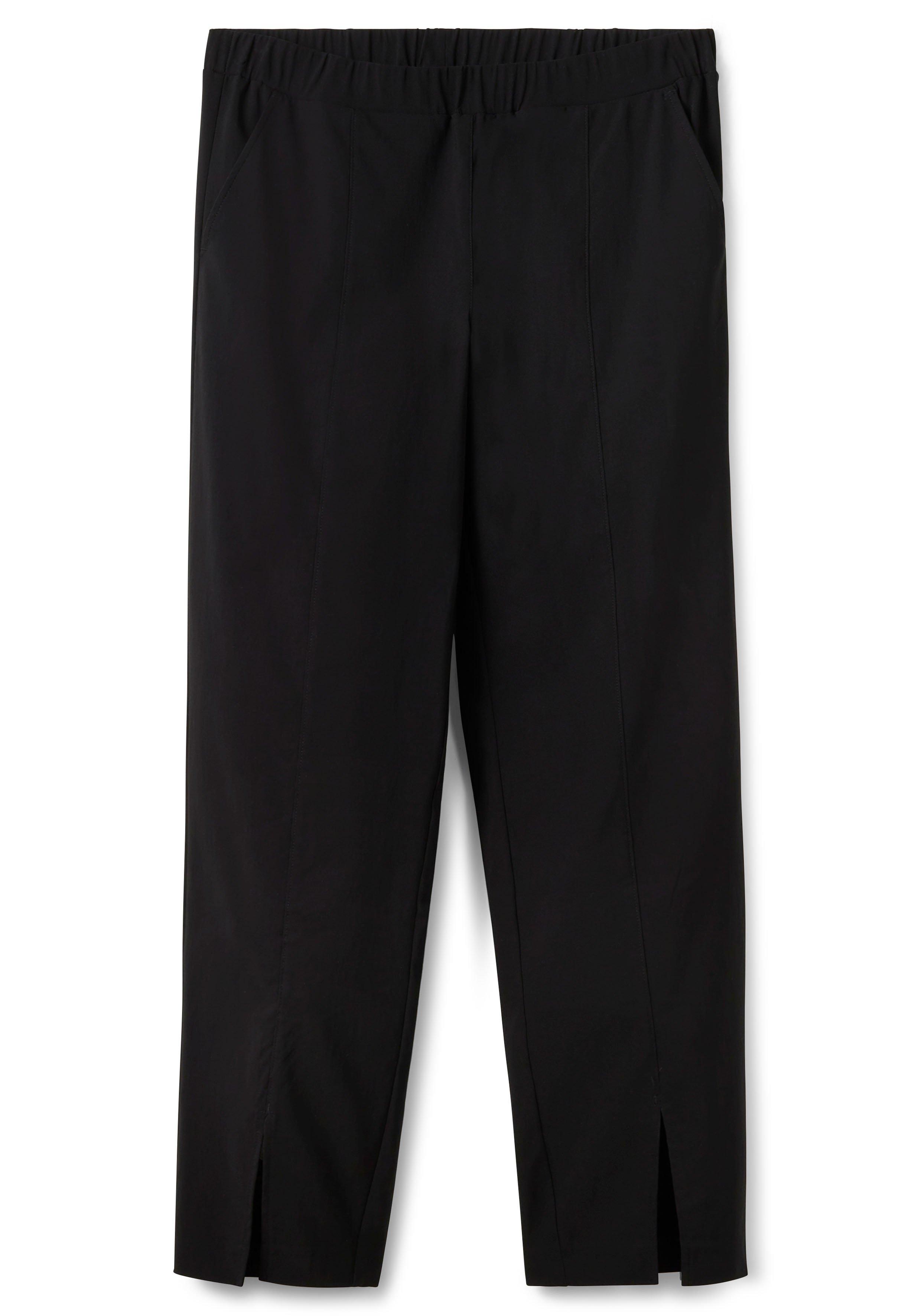 Bengalinhose mit Schlitzen vorn am Saum