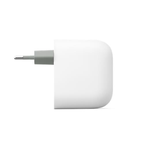 (67W) Dual USB C Ladegerät Netzteil Power Delivery aus Recycelten Materialien (GA09856-EU) - Weiss
