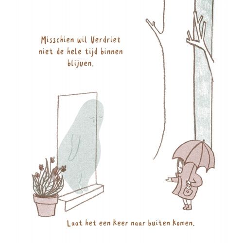 Uitgeverij leopold als verdriet op bezoek komt