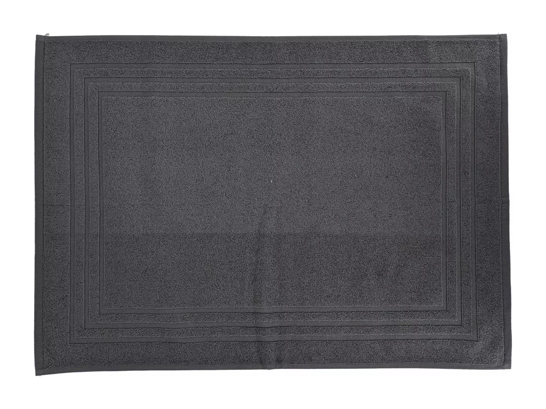 Tapis de bain 50x70 cm EFFICIENCE PURE noir Iron