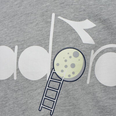 Diadora T-Shirt, Grey Melange