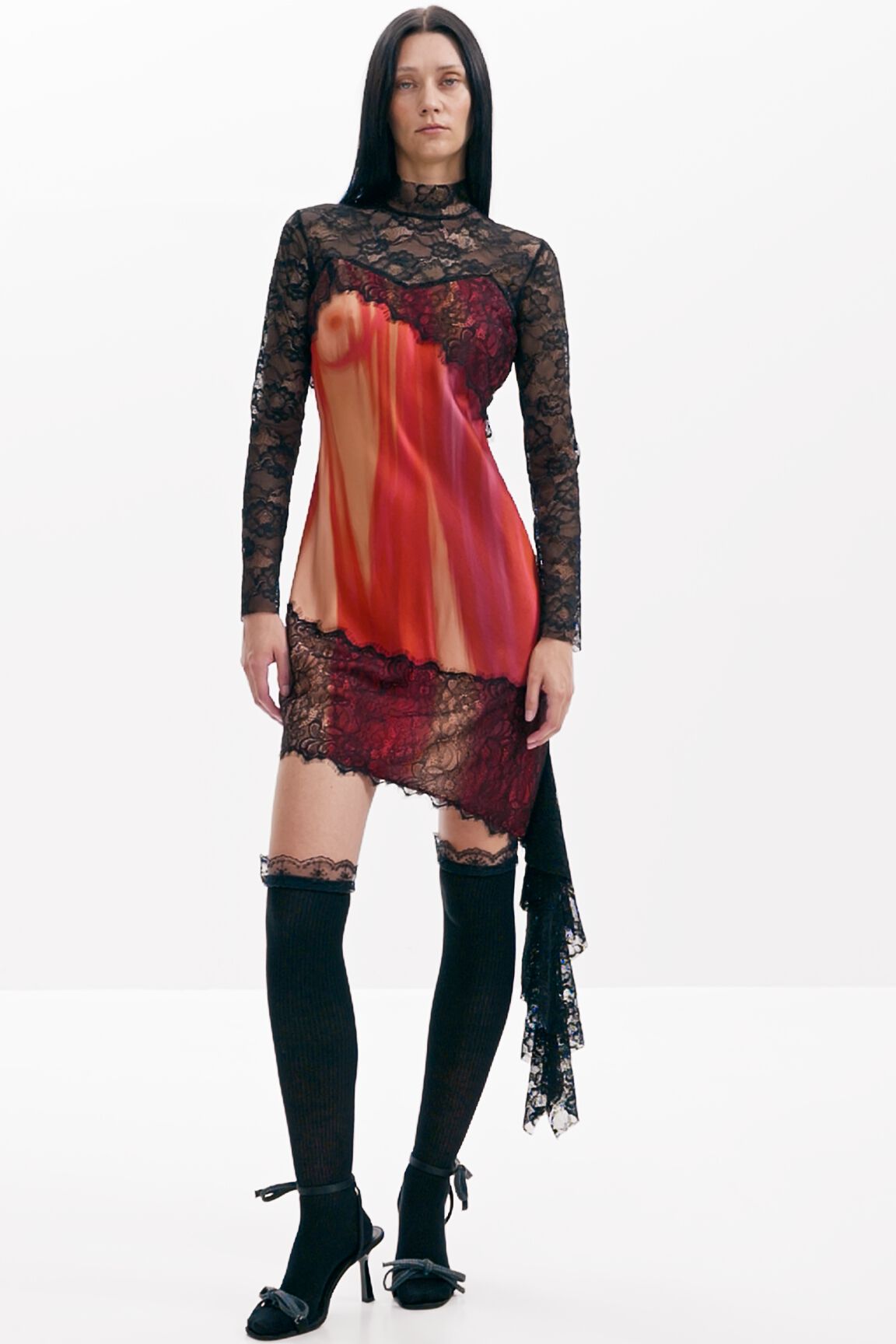 vestido combinado Maria Escoté