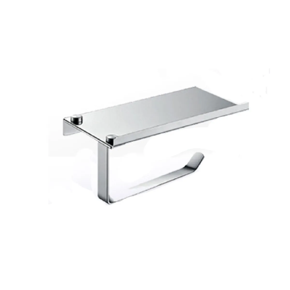 Universal Porte-papier Art Deco Argent