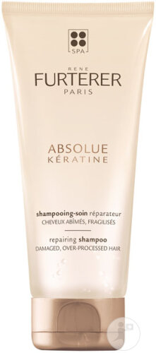 René Furterer Absolue Kératine Shampoing-Soin Réparateur Cheveux Abîmés Fragilisés 200ml