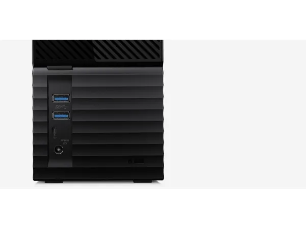 WD My Book Duo WDBFBE0360JBK - Harddisk-array - 36 TB - 2 bays - HDD 18 TB x 2 - USB 3.1 Gen 1 (ekstern)