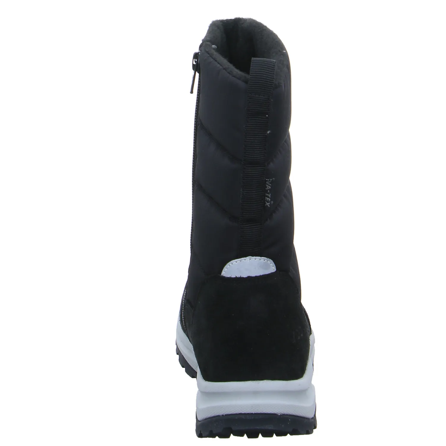 VADO Mädchen-Snowboot Membrane Schwarz Synthetik  Winter-Stiefel