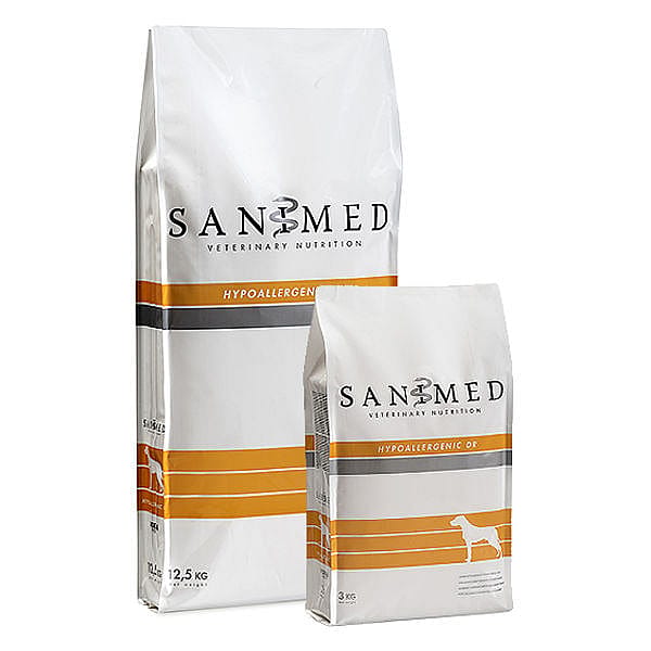 Sanimed Hypoallergenic Hond DR Eend en Rijst | Dierapotheker.nl