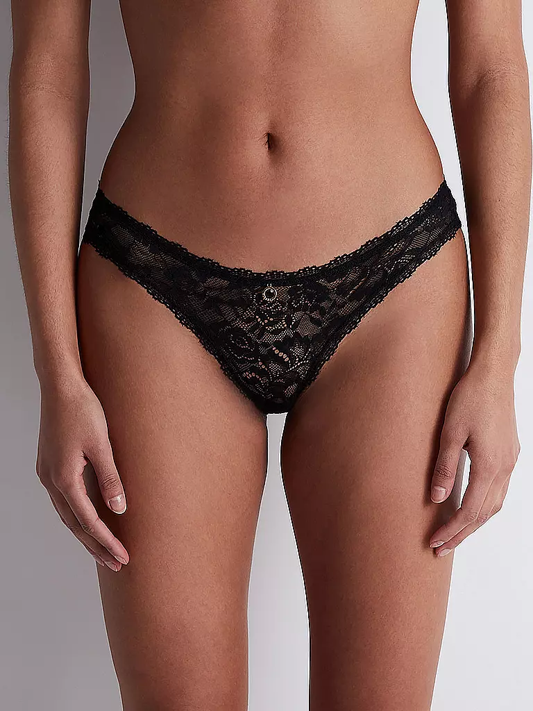 AUBADE Slip ROSESSENCE black schwarz
