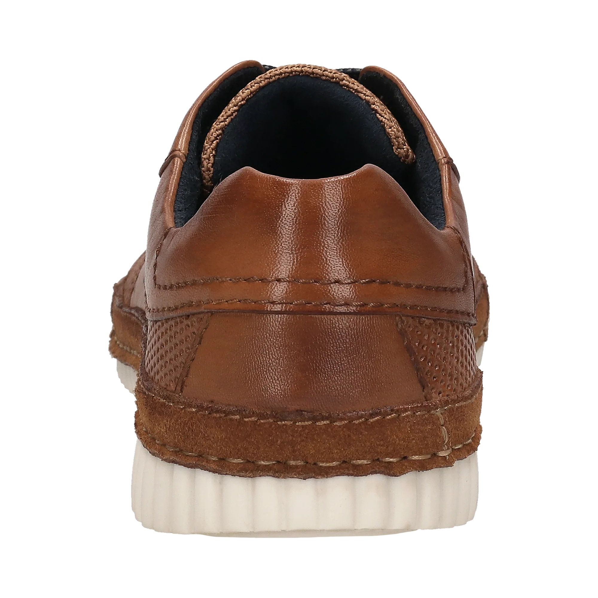 Leder Schnürer cognac