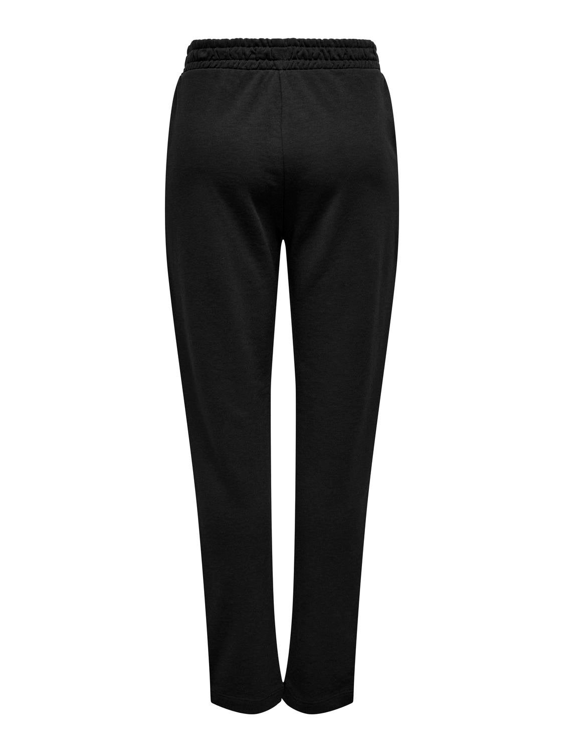 ONPMELINA Mittlere Taille Slim Fit Jogginghose Black