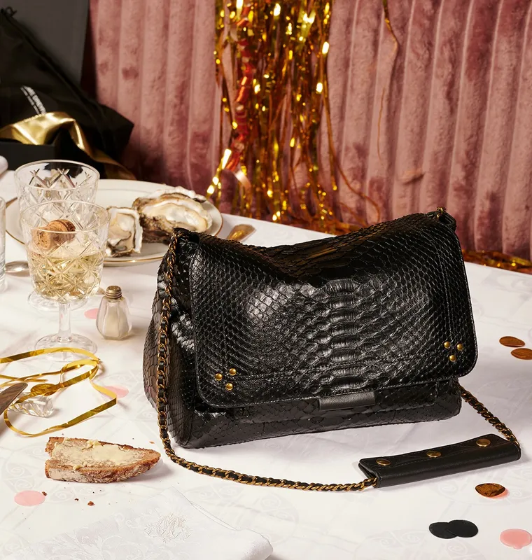 Sac besace Lulu M en cuir Jérôme Dreyfuss