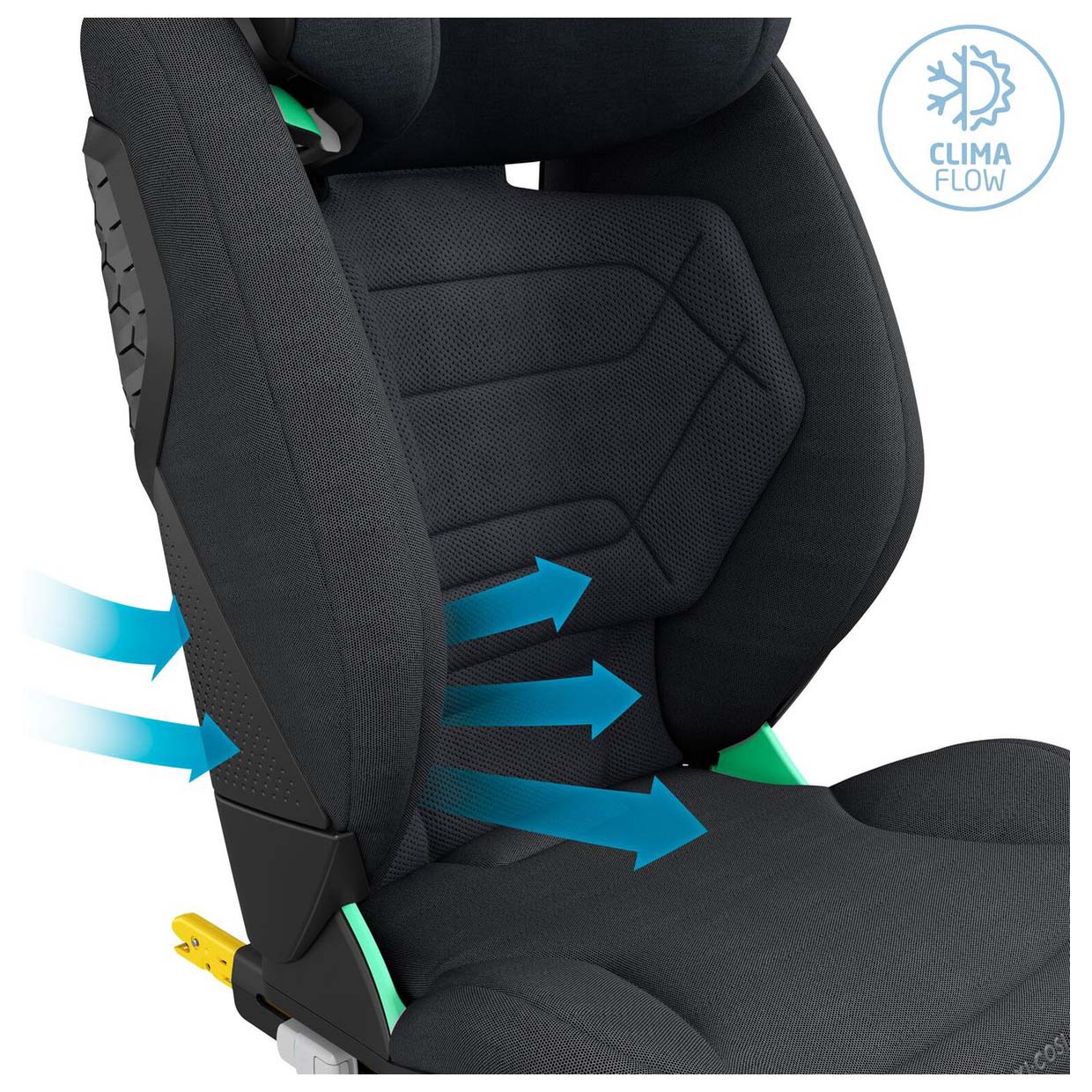 Maxi-Cosi RodiFix Pro2 i-Size grijs - autostoelen met gordel bevestiging - Prén