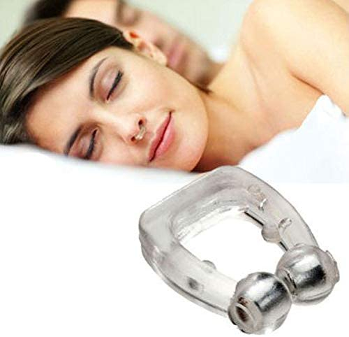 Magnetische Anti Schnarch Nasenklammer Silikon Schnarchstopper Nasenspreizer