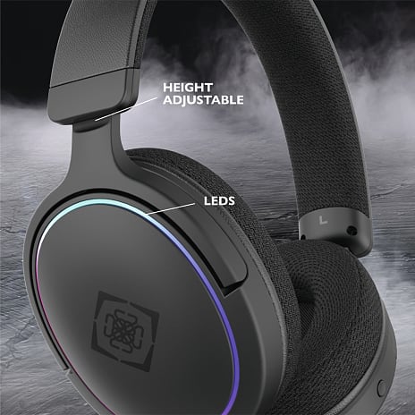 Deltaco Gaming DH430 7.1 gaming headset - sort