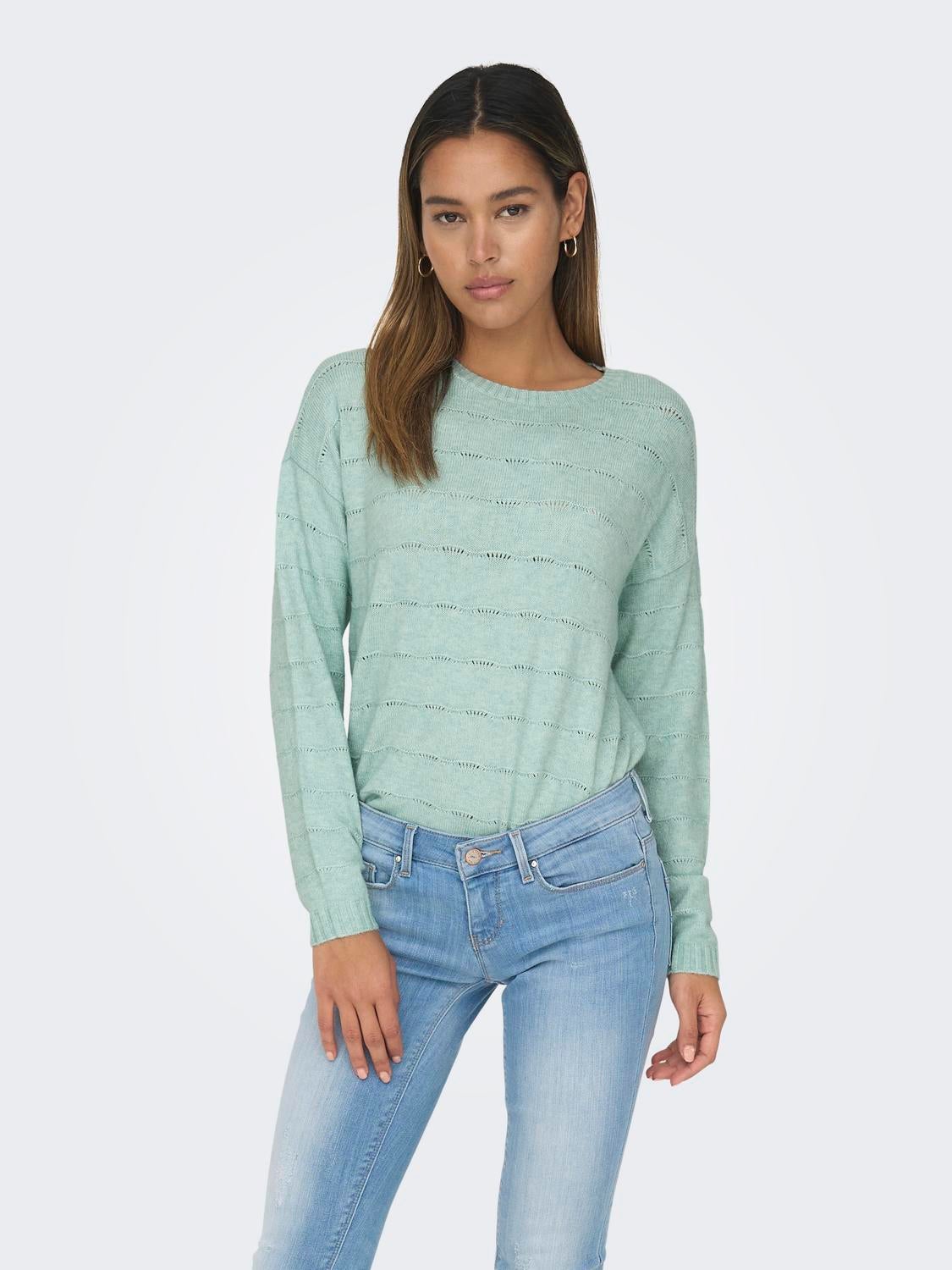 ONLKATIA Strickpullover Harbor Gray