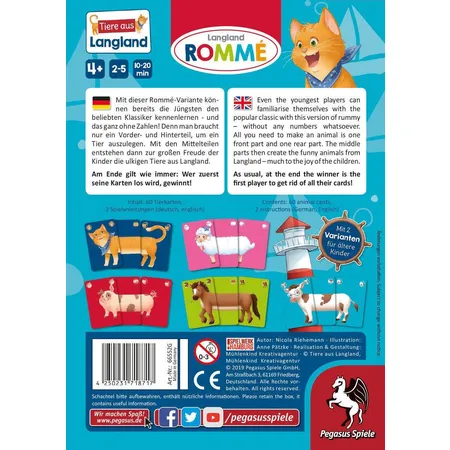 Pegasus Spiele Langland Rommé