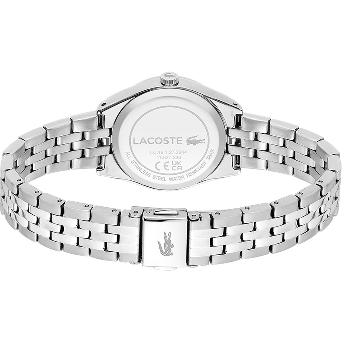 Montre LACOSTE Tuilerie femme bracelet acier gris