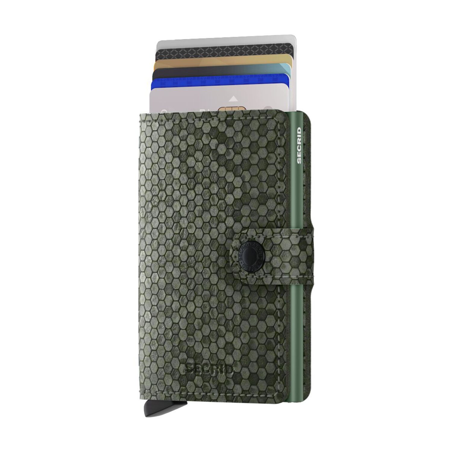 Secrid Miniwallet Hexagon green