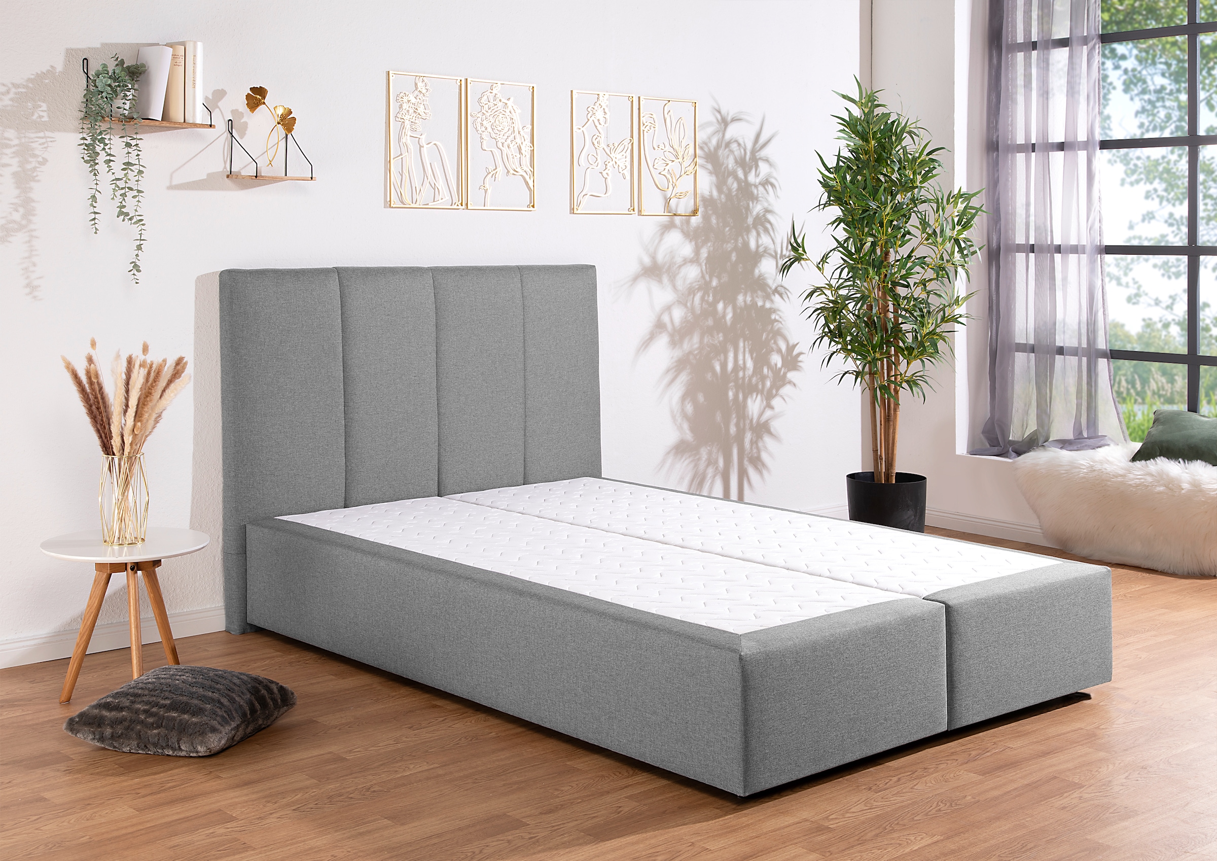 INOSIGN Boxbett »Fidan« wahlweise mit Bettkasten, in H2, H3 & H4 erhältilich