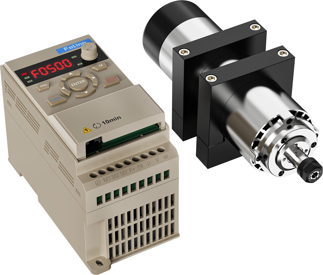 Twotrees  1000W Air-cooled Spindle Kit, TTC450/TTC450 Pro/TTC450 Ultra    Leistungsstarke Luftkühlung für präzise Gravurprojekte
