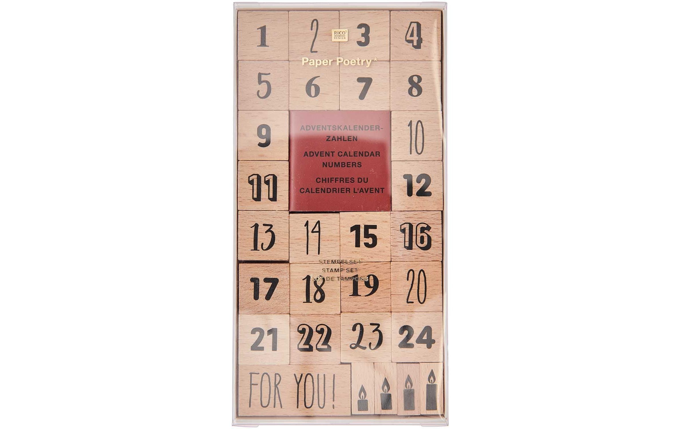 Rico-Design Verlag Adventskalender »30-teilig« ab 3 Jahren