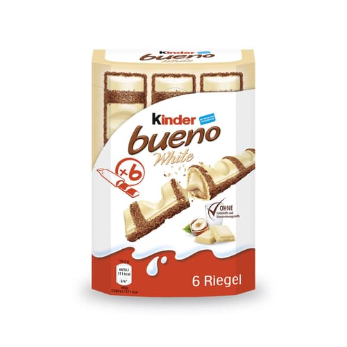 Kinder Bueno White 6 Stück