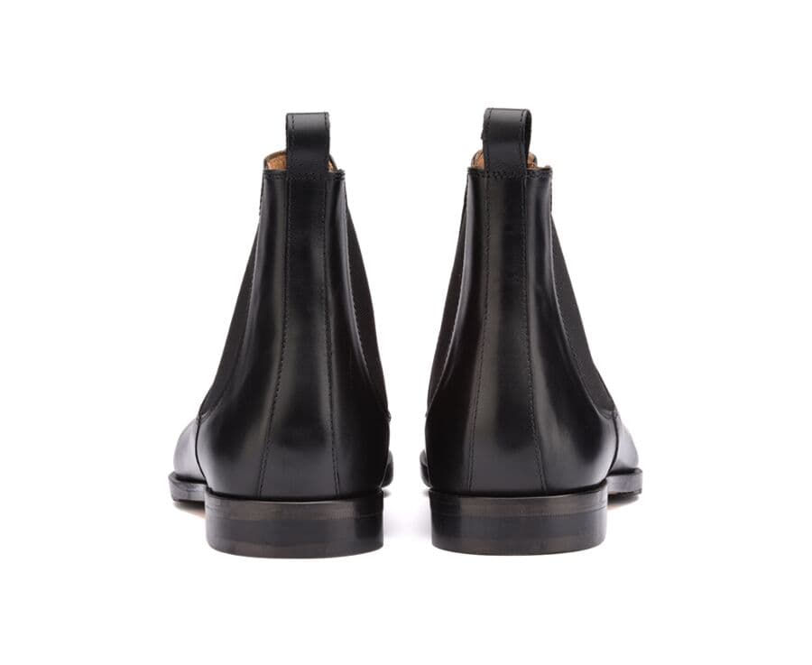 Chelsea boots cuir homme Noir - BERGAME PATIN